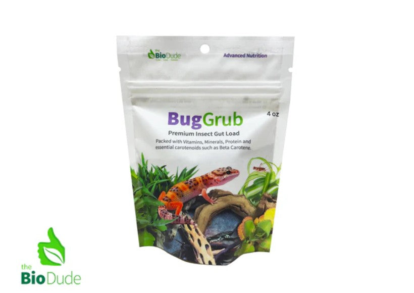 Bug Grub by The Biodude - Premium Gutload & Feeder Insect Food Supplement