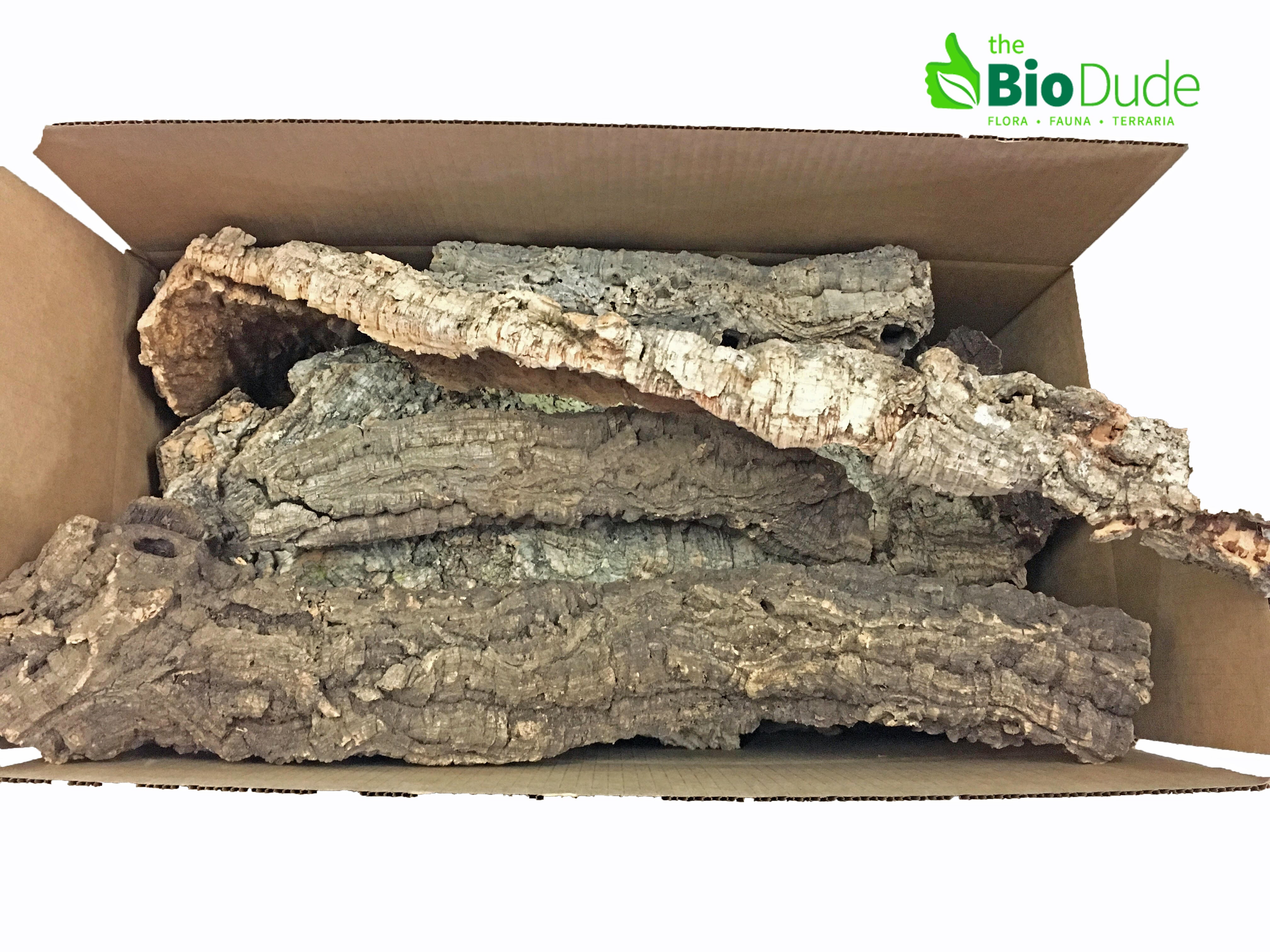 DROPSHIP - Cork Bark Flats for Reptiles, amphibians, plants and invertebrates