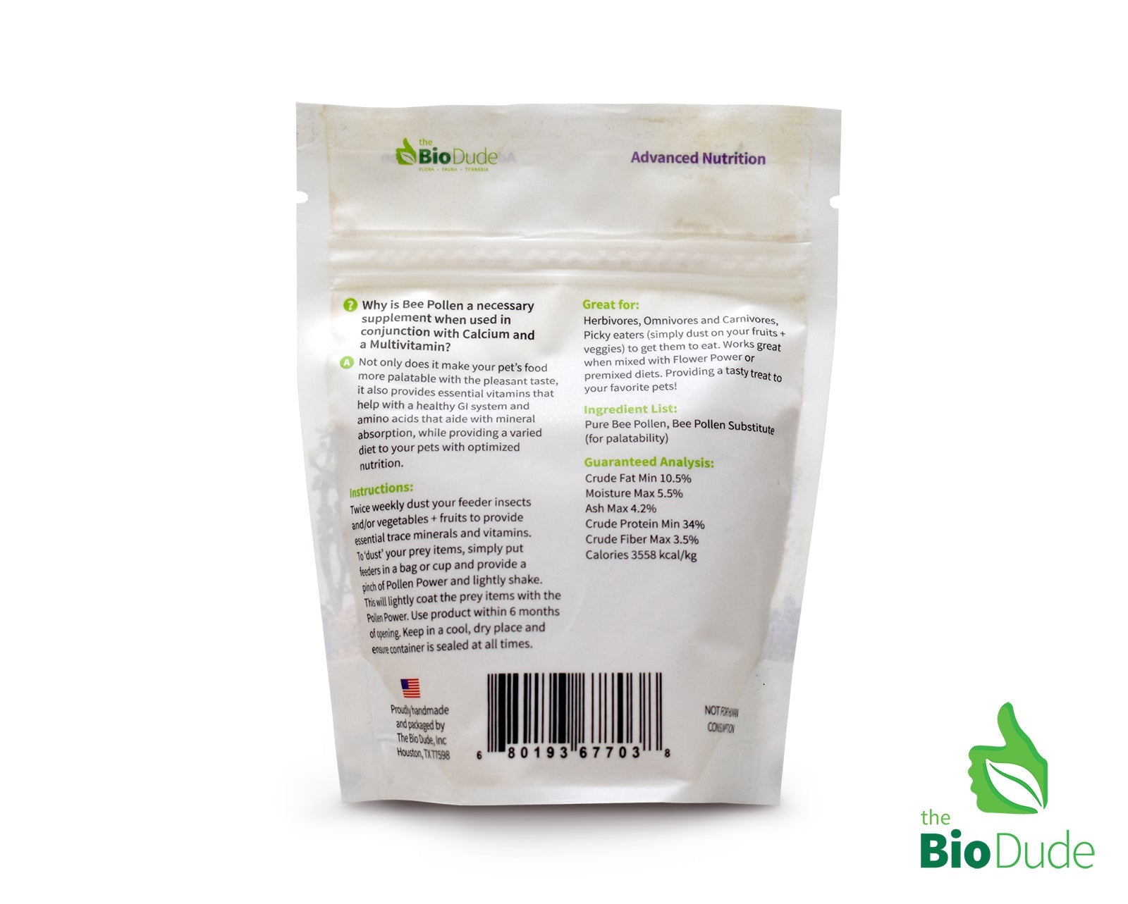 Pollen Power - Premium Bee Pollen Supplement