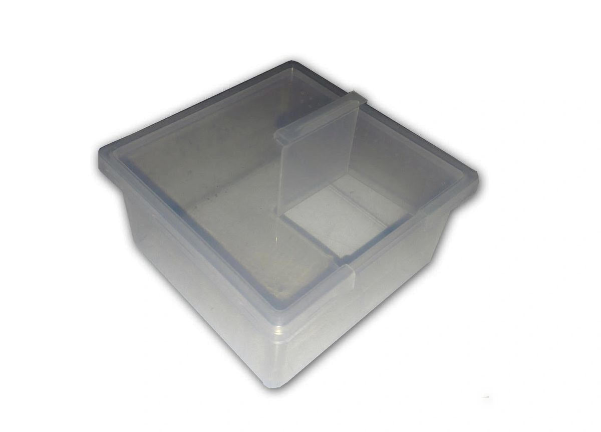 8 Pack Ventilated 7oz Square Flip Top Cup Spider Kit - Complete Tarantula Sling Setup