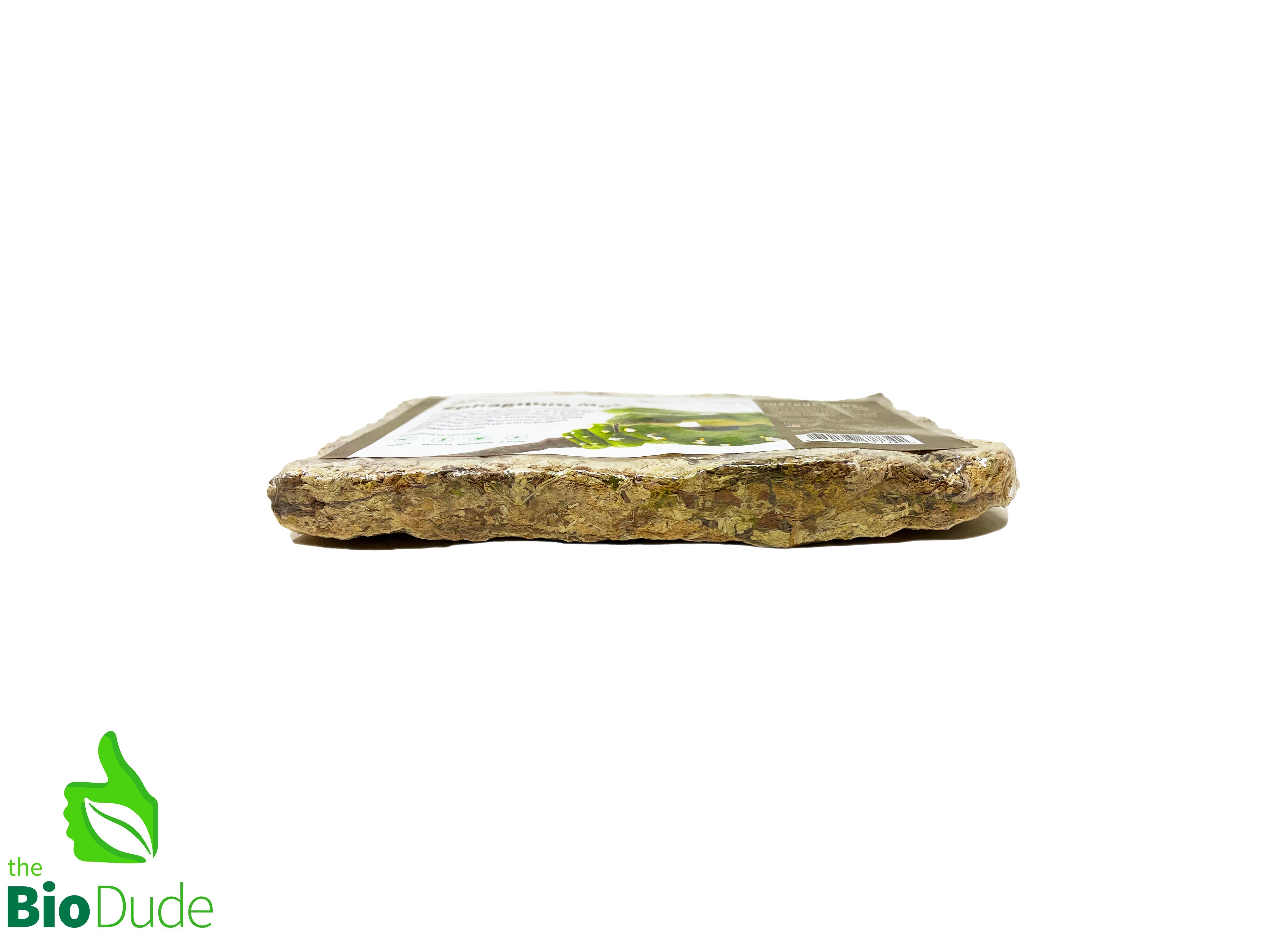 The Bio Dude Compressed Sphagnum Moss Brick 150 Grams