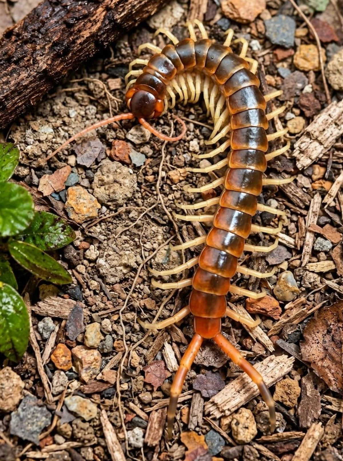 Scolopendra gigantea 'Falcon' ex Gold Gigantea – Amazonian Giant Centipede | Live Arrival Guarantee